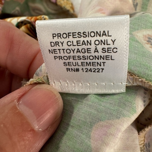 NWOT MISA Kate Dress Kelly Blossoms Cotton Puff Sleeve / Medium - Picture 13 of 13